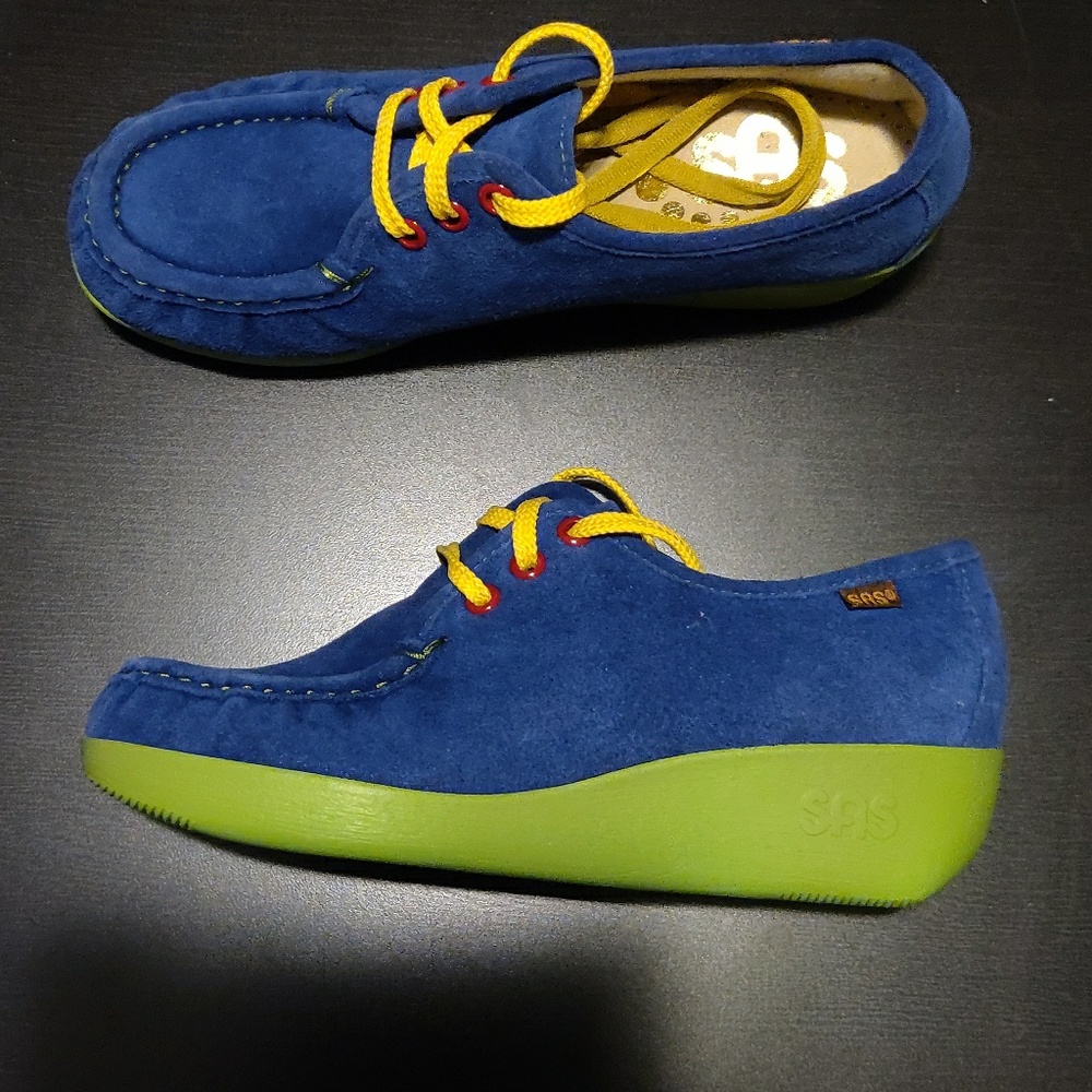 SAS suede loafers Bounce C Lace Up Mocs